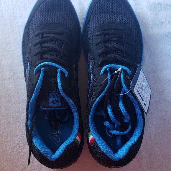 New Lotto Black Blue Moon Sneakers. Men 11 - Picture 8 of 14